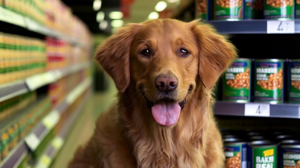 Baked beans dog