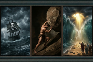 Pirates, Hercules and God